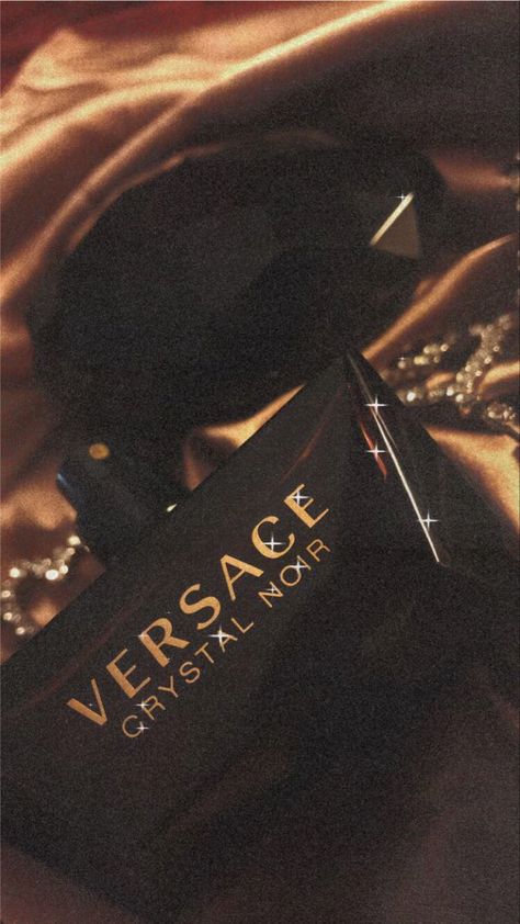 Versace Aesthetic Perfume, Crystal Noir Versace Aesthetic, Versace Noir Perfume, Versace Astethic, Versace Crystal Noir Aesthetic, Versace Perfume Aesthetic, Versace Aesthetic Outfits, Versace Wallpaper Aesthetic, Versace Aesthetic Wallpaper