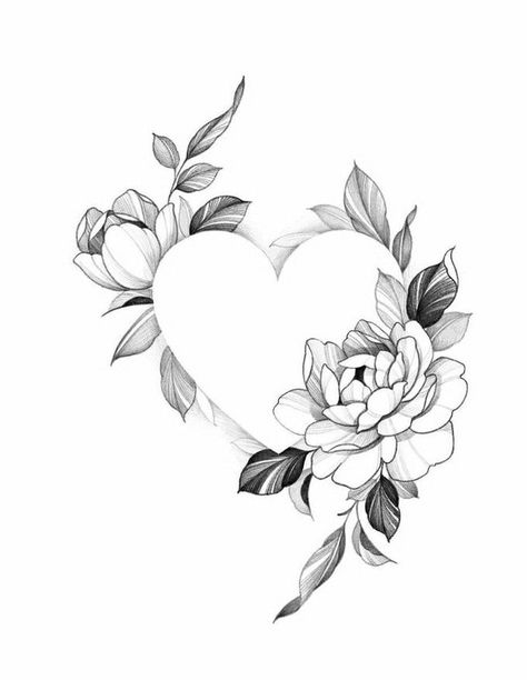 Pin by Lucy on Tattoos | Floral tattoo design, Flower tattoos, Flower drawing Dope Tattoos For Women, Floral Tattoo Design, 자수 디자인, Flower Tattoo Designs, Tattoo Design Drawings, Tattoo Stencils, Rose Tattoos, Love Tattoos, Pretty Tattoos