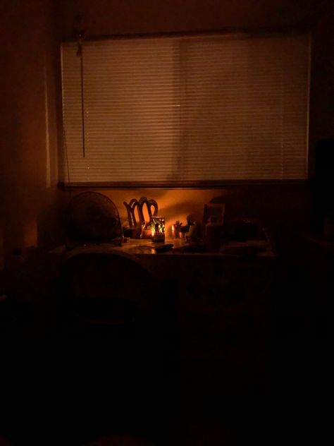 Candle In A Dark Room, Candle Lit Room Aesthetic, Dark Room Lighting Ideas, Low Lighting Aesthetic, Podcast Lighting, Candle Lit Room, Candle Light Room, Room Aesthetic Dark, Dark Comfort