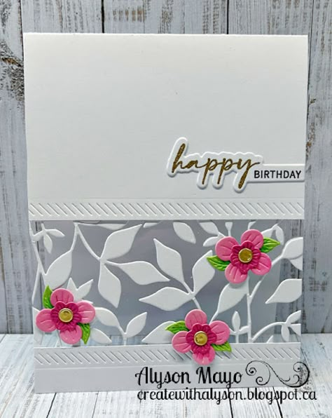 Cards Vellum Ideas, Ladies Birthday Cards Handmade, Handmade Cards Using Acetate, Ladies Birthday Card Ideas, Cards With Acetate, Acetate Cards Tutorials, Acetate Cards Ideas, Gap Cards, Feminine Birthday Cards