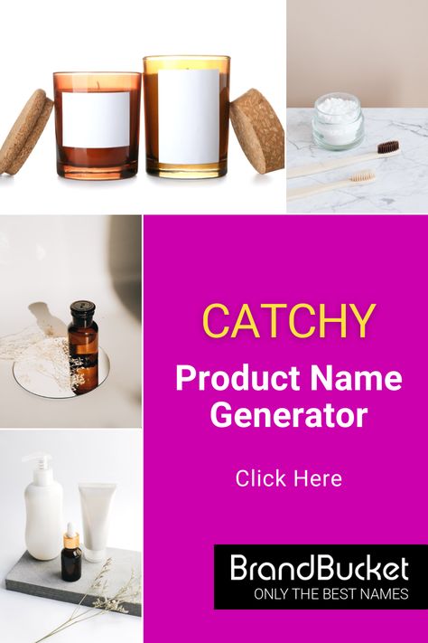 If you are looking for a product name generator, look no further! Our simple tool will help you come up with a great name for your new product in just a few seconds. Click the pin to try! name ideas for product, beauty product business name ideas, hair product name ideas, skincare product name ideas, beauty product brand name ideas, food product name ideas, product name inspirattion, product name ideas words, product name ideas, clever startup name, catchy business name Product Names Ideas, Brand Name Ideas, Spiritual Names, Business Name Ideas, Prefixes And Suffixes, Great Names, Food Product, Ideas Food, Name Ideas