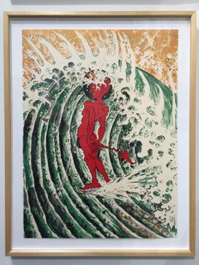 Surf Naked (2005). Printed Tattoo, Ed Hardy Tattoos, Don Ed Hardy, Photographie Portrait Inspiration, Japon Illustration, Desenho Tattoo, Surf Art, Ed Hardy, Print Tattoos