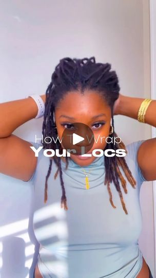 Guys Style, Locs Hairstyles, Hair Tie, Locs, Wrap Style, The Go, Hairstyles, Audio, Hair Styles