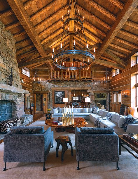 Reinventing a Montana Ranch Montana Ranch House, Montana Ranch, Montana Homes, Casa Country, Mountain Living, Ranch Style Homes, Cabin Homes, Ranch Style, The Ranch