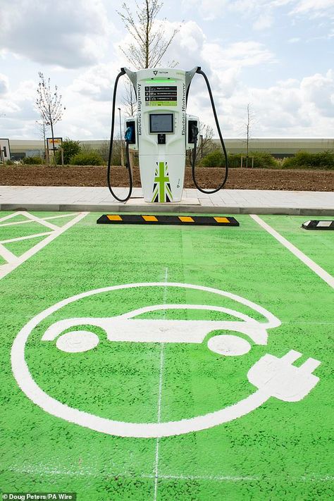 Electric Station, Car Delivery, Park Ideas, Car Station, Ev Charging Stations, Electric Vehicle Charging, Ev Charging, Electric Vehicle Charging Station, Charging Car