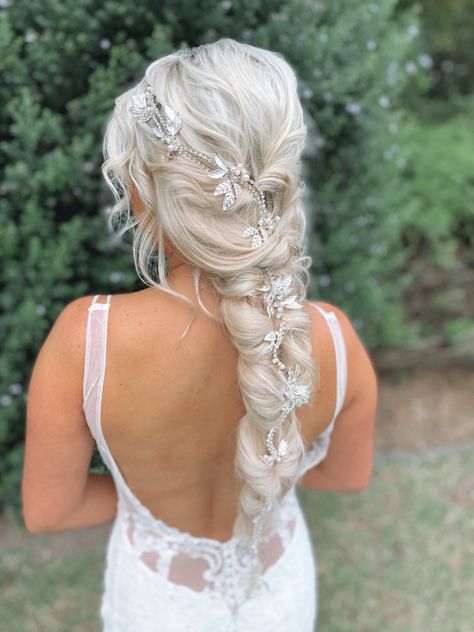 Bridal hair buns