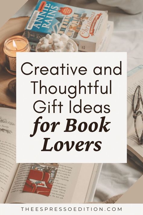 What To Get Your Bookworm Friend, Christmas Gift Ideas For Business, Booklover Gifts Diy, Bookish Gift Ideas Diy, Books For Friends Gift Ideas, Birthday Ideas For Book Lovers, Presents For Bookworms, Bookworm Present Ideas, Gifts For The Reader