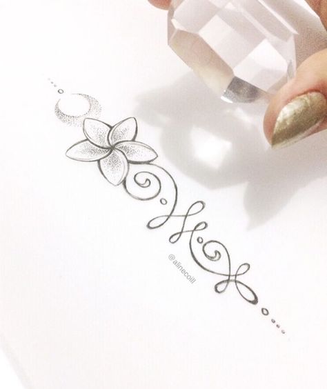 Lotusblume Tattoo, Tattoo Sunflower, Plumeria Tattoo, Hamsa Tattoo, Unalome Tattoo, Small Flower Tattoos, Gold Tattoo, Inspiration Tattoos, Cat Tattoos