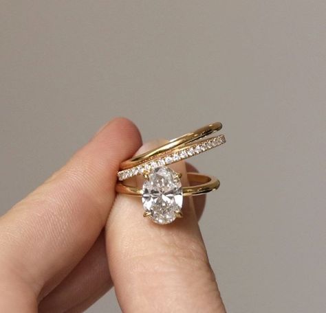 Engagement Ring With Band, Ring With Band, خواتم خطوبة, Ring Inspo, Cute Engagement Rings, Our Engagement, Morganite Engagement, Dream Engagement Rings, Morganite Engagement Ring