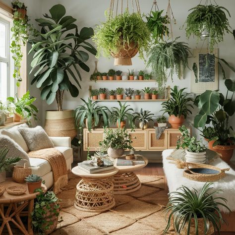 Boho Living Room Ideas for a Relaxed, Stylish Space - Home Experts Boho Jungle Living Room, Jungle Living Room, Boho Living Room Inspiration, Cozy Eclectic, Boho Living Room Ideas, Patterned Rugs, Moroccan Lanterns, Bohemian Aesthetic, Warm Colour Palette