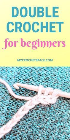 Beginner Crochet Stitches Learning, Double Stitch Crochet Tutorial, Single Double Triple Crochet Pattern, How To Make A Double Crochet Stitch, Crochet Practice For Beginners, How To Do Double Crochet Stitch, Crochet Dc Stitch, Basic Crochet Stitches For Beginners Tutorial, Crochet Slip Stitch Tutorials