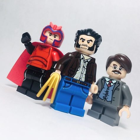 Lego Wolverine, Admiral Ackbar, Chicano Tattoo, Days Of Future Past, Lego Super Heroes, Lego Figures, Lego Photography, Lego Toys, Cool Lego Creations