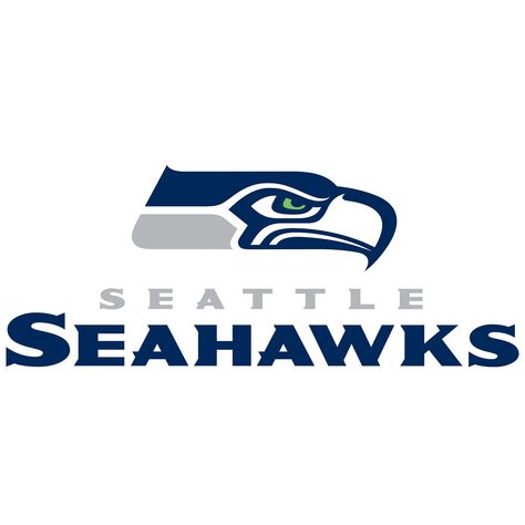 Seattle Seahawks: Logo - Giant NFL Transfer Decal Seahawks Party, Vinyl Sayings, Seattle Seahawks Logo, Seahawks Logo, Nfl Logos, Bottle Logo, Every Moment Matters, Seattle Seahawks Football, Usa Svg