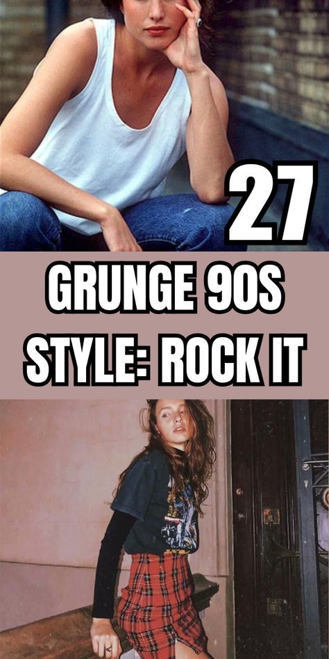 90s Rocker Outfit, 90s Rap Fashion Women, 90s Jeans Style, 90s Grunge Outfit Women, 90s Grunge Costume Halloween, 90s Jeans And Boots, 90s Grunge Icons, 90s Flannel Outfits Grunge, Grunge Look 90s