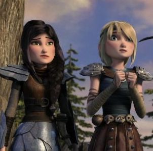 Astrid and Heather Astrid And Heather, Peter Pan Movie, Dragons Riders Of Berk, Astrid Hiccup, Httyd 2, Httyd Art, Hiccup And Astrid, Cute Asian Babies, Httyd Dragons