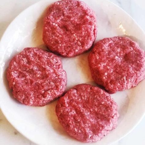 Homemade Hamburger Patty Recipe - Keeping It Simple Blog Season Hamburger Patties, Simple Hamburger Patty Recipe, Hamburger Patty Recipe, Homemade Hamburger Patties, Perfect Hamburger, Hamburger Recipes Patty, Hamburger Seasoning, Patty Recipe, Hamburger Patty