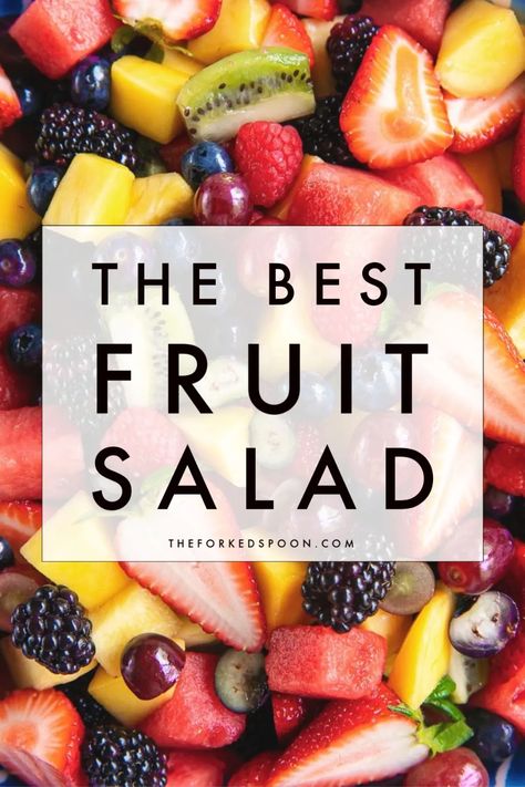 Orange Juice Dressing, Breakfast Fruit Salad, Easy Fruit Salad, Fruit Salad Ingredients, Easy Fruit Salad Recipes, Summertime Salads, Best Fruit Salad, Dressing For Fruit Salad, Fruit Salad Recipe