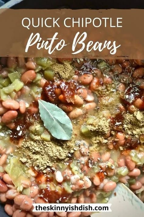 Chipotle Copycat Pinto Beans, Theskinnyishdish Recipes, Skinnydish Recipes, Beans For Burritos, Chipotle Pinto Beans, Chipotle Chicken Burrito, Skinnyish Dish, Chipotle Recipes, Chicken Burrito Bowls