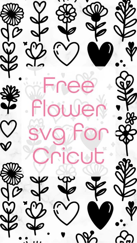 Grab this Free flower svg for Cricut, that has over 15 floral and other motifs included, download it Free Flower Svg Files For Cricut, Cricut Images Free Svg, Christmas Font Design, Flower Svg Free, Free Cricut Downloads, Handwritten Aesthetic, Fonts Google Docs, Nightmare Before Christmas Font, Fonts Alphabet Handwritten