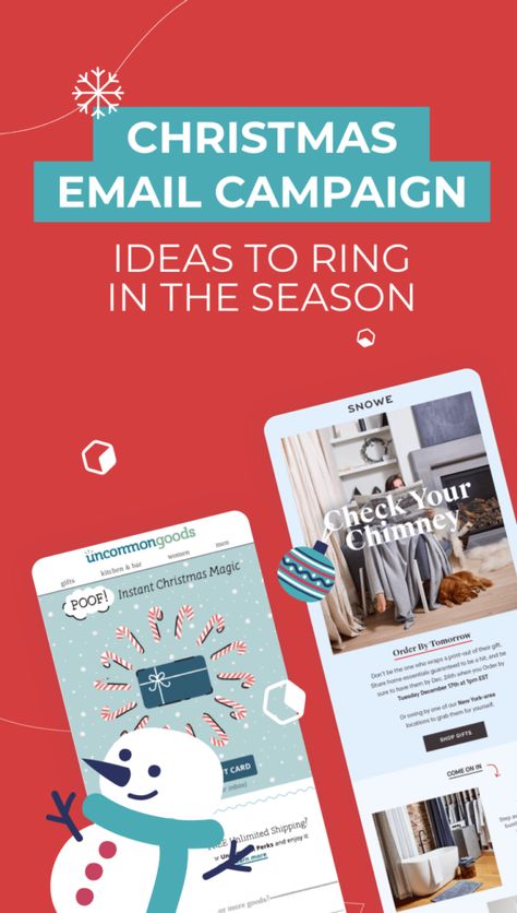 CHRISTMAS EMAIL CAMPAIGN IDEAS TO RING IN THE SEASON Christmas Email Marketing Design, Christmas Marketing Campaign Ideas, Christmas Email Marketing, Email Campaign Ideas, Christmas Marketing Campaign, Christmas Email, Newsletter Design Templates, Christmas Marketing, Holiday Emails