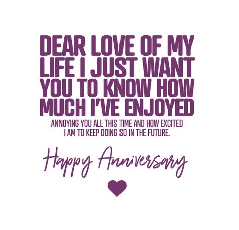 Happy Anniversary Funny Humor, Happy Birthday Hubby Funny, Happy Anniversary To My Husband Funny, Anniversary Wishes For Husband Funny, Its Our Anniversary, Anniversary Funny Quotes, Funny Anniversary Quotes, Funny Wedding Anniversary Quotes, Anniversary Jokes