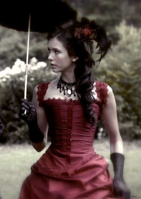 The vampire diaries Victorian Ballroom, Ian E Nina, Katherine Pierce Outfits, Catching Feelings, Colin Bridgerton, Katerina Petrova, Ballroom Gowns, Duchess Of York, Katherine Pierce