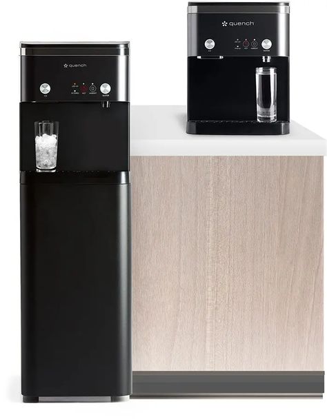 Built In Water Dispenser, Water Dispenser Ideas Kitchens, Lemon Coffee, Electrolyte Water, Nugget Ice, Rent House, Water Station, Ice Maker Machine, Bunk Rooms