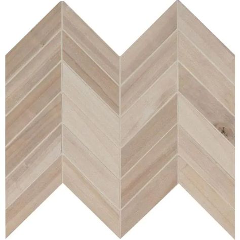 MSI Havenwood Beige Chevron 12 in. x 15 in. x 9mm Matte Porcelain Mosaic Tile (10 sq. ft. / case) NHAVBEICHE12X15 - The Home Depot Chevron Tile, Porcelain Mosaic Tile, Wood Look Tile, Mosaic Flooring, House Tiles, Commercial Flooring, Natural Stone Tile, Porcelain Flooring, Porcelain Mosaic