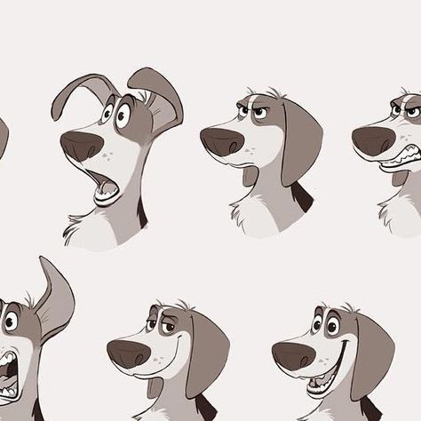 Cartoon Staffy Dog, Dachshund Character Design, Dog Character Sheet, Fast Character Design, Puppy Character Design, Angry Dog Illustration, Cartoon Dogs Character Design, Expressions Sheet, Dog Character Design