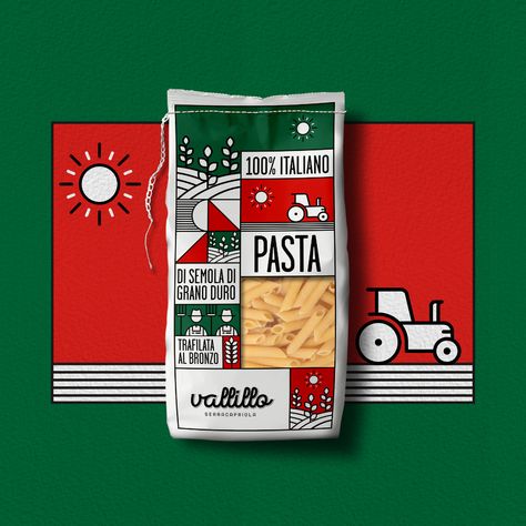 Foccacia Design, Italian Packaging Design, Italian Food Packaging, Pasta Packaging Design, Italian Packaging, Pizza Packaging, Takeaway Packaging, Pizza Branding, Organic Packaging