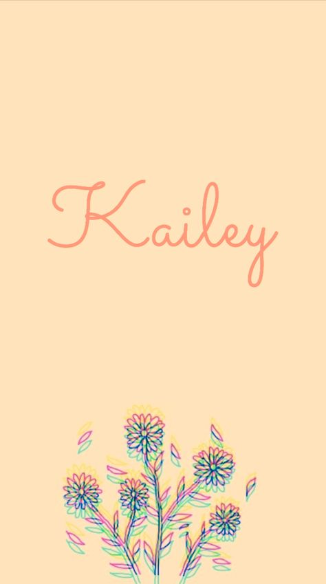 “Kailey” w/ aesthetic yellow backround Kailey + Core + Aesthetic, Kailey Core Aesthetic, Kailey Aesthetic, Kailey Core, Aesthetic Yellow, Aesthetic Names, Ipad Background, Yellow Aesthetic, + Core + Aesthetic