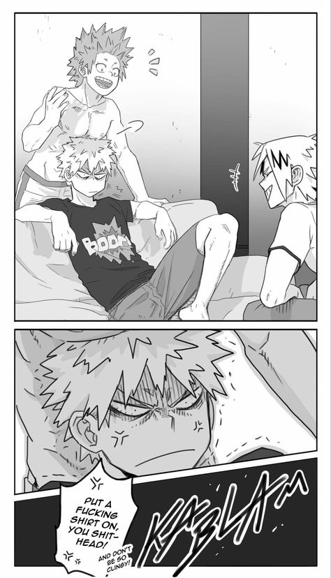 Kiribaku Manga, Hiro Big Hero 6, Bakugou Manga, My Hero Academia 2, Kirishima Eijirou, My Hero Academia Shouto, Memes Anime, My Hero Academia Memes, Buko No Hero Academia