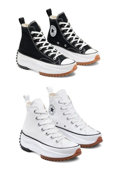 Chunky Converse, Girls Shoes Teenage, Cute Converse Shoes, Trendy Shoes Sneakers, White Nike Shoes, Footwear For Women, All Nike Shoes, Ladies Sandals, Girly Shoes