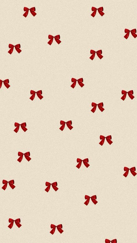 Cute Home Screen Wallpaper, Cute Home Screens, Dark Red Wallpaper, Bow Wallpaper, Wallpaper Doodle, Simple Phone Wallpapers, Whatsapp Wallpaper, Cute Simple Wallpapers, Preppy Wallpaper