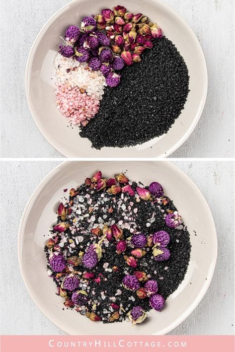 Diy Charcoal, Diy Bath Soak, Bath Soak Recipe, Bath Diy, Tub Tea, Bath Salts Gift, Bath Salts Recipe, Bath Salts Diy, Bath Recipes