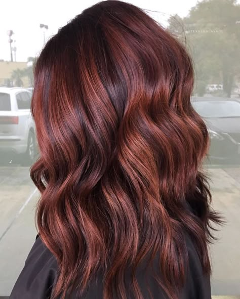 Deep Auburn Hair, Light Auburn Hair Color, Brown Auburn Hair, Auburn Red Hair, Auburn Hair Color, Light Auburn Hair, Dark Auburn Hair, Winter Hair Colors, Rambut Brunette