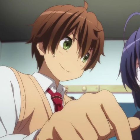 anime: love, chunibyo & other delusions! Rikka And Yuuta, Love Chunibyo, People Icon, Best Anime Couples, Anime Expressions, Anime People, Cute Anime Profile Pictures, Anime Profile, Cute Profile Pictures