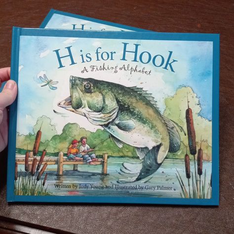 New Book For My Boutique Cute Alphabet Book For Any Fishing Enthusiasts! Fishing Nursery Theme, Fishing Nursery, Kids Hunting, Catch And Release, Cartoon Clip, Cute Alphabet, Sleeping Bear, Future Mommy, Baby Fish