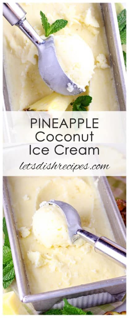 Pineapple Coconut Milk Ice Cream, Fresh Coconut Milk Recipes, Coconut Lime Ice Cream, Creamed Coconut Recipes, Cream Of Coconut Recipes, Fresh Coconut Recipe, Pineapple Coconut Ice Cream Recipe, Ice Cream Coconut Milk, Wellness Photos