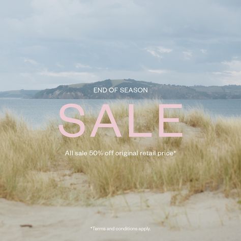 Our End of Season Sale is here. With all sale now 50 off* the original retail price, try not to buy everything. Instore and online now x End Of Summer Sale, Max On, End Of Season Sale, End Of Summer, Summer Sale, The Original, 50 %, How To Apply, The Originals