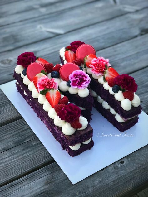 Letter M ube chiffon cake #7sweetsandtreats #lettercakes Letter M Cake Birthday, Letter M Cake Ideas, M Birthday Cake Letter, M Cake Letter, Letter Cakes Ideas, Ube Chiffon Cake, Alphabet Cake, Number Birthday Cakes, Purple Cakes Birthday