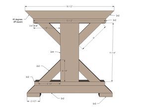 Farmhouse Dining Table Plans, Diy Farmhouse Kitchen Table, Farmhouse Furniture Plans, Diy Bank, Farmhouse Bench Diy, Woodworking Plans Patterns, Build A Farmhouse Table, Farmhouse Table Plans, Farmhouse Tables