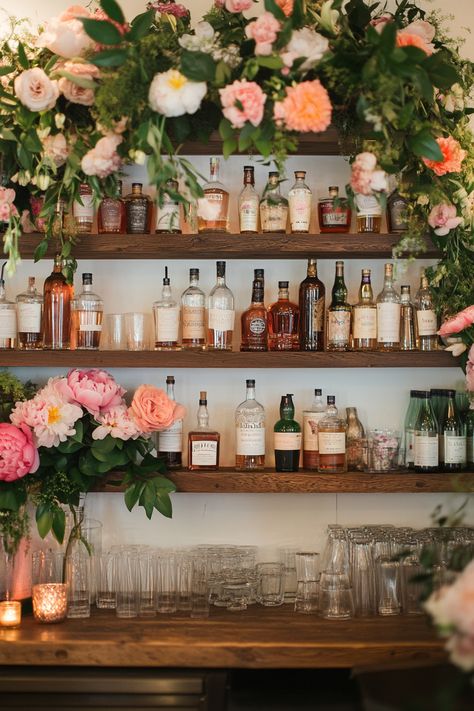 Wedding bar display. Floating shelves adorned with peonies and lily garlands.

Ready to add some bubbly brilliance to your big day? Burst your blissful bubble with our sparkling list of 33 Creative Wedding Champagne Wall Display Ideas. These are not just your ordinary drink arrangements, but statement pieces designed to impress. A fusion of style and celebration, they make your day…

Read more: https://tastywed.com/generated-post-33-creative-wedding-champagne-wall-display-ideas/ Wedding Bar Display, Antique Wedding Decorations, Display Floating Shelves, Wall Display Ideas, Champagne Wall, Bar Display, Wedding Champagne, Antique Wedding, Unique Display