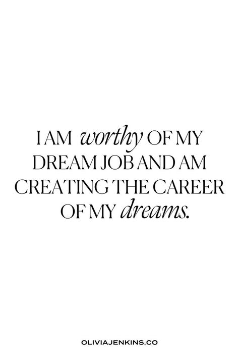 Affirmations For Success At Work, Motivation Quotes For Working Out, Vision Board Quotes Career, Career Success Affirmations, Career Affirmations Law Of Attraction, Vision Board Dream Job, Vision Board Career Dream Job, I Am Creating The Life Of My Dreams, Job Manifestation Affirmation