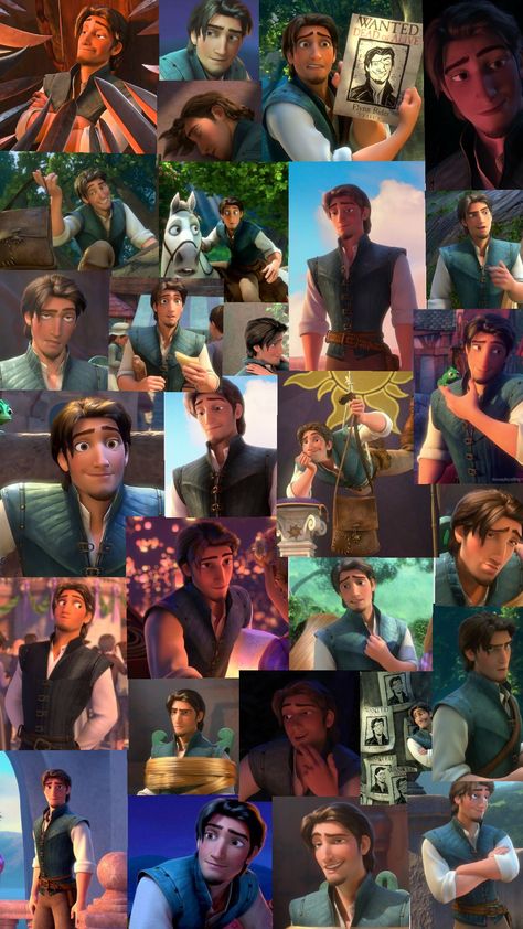 Flynn rider 😍 Flynn Ryder Aesthetic, Flynn Rider Collage, Eugene Fitzherbert Wallpaper, Flynn Rider Fan Cast, Flynn Rider X Rapunzel, Flin Rider Disney, Flynn Rider And Rapunzel Wallpaper, Flynn Rider Wallpaper, Pretty Definitions