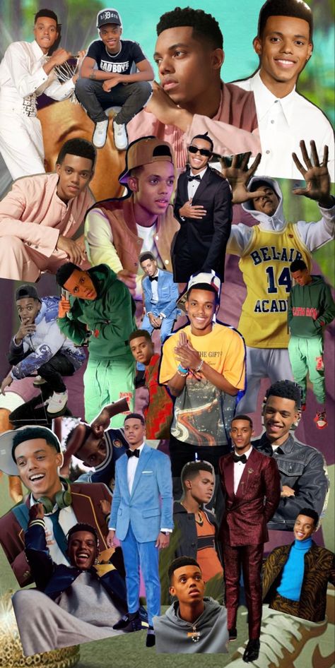 Jabari Banks Bel Air Outfits, Jabari Banks Wallpaper, Jabari Banks Bel Air, Jabari Banks, Hubby Material, Banks Icon, Black Ponytail, Fresh Prince Of Bel Air, Black Ponytail Hairstyles