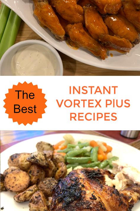 Visit our list of the best Instant Vortex Plus recipes. From chicken, to beef, to vegetables, to pork, or to dessert, this list has something for everyone. Even low carb and keto. Pay it a visit and get cooking with your 7 in 1 Instant Vortex Plus air fryer, made by the makers of the Instant Pot! instantpotcooking Insta Vortex Plus Recipes, Instant Vortex Pro Recipes, Instapot Vortex Plus Recipes, Instant Pot 10qt Vortex Plus Air Fryer Oven Recipes, Vortex Instant Pot Air Fryer Recipes, Instant Pot Omni Plus Air Fryer Toaster Oven Recipes, Instant Omni Plus Recipes, Instant Vortex Plus Recipes, Instant Pot Vortex Air Fryer Recipes