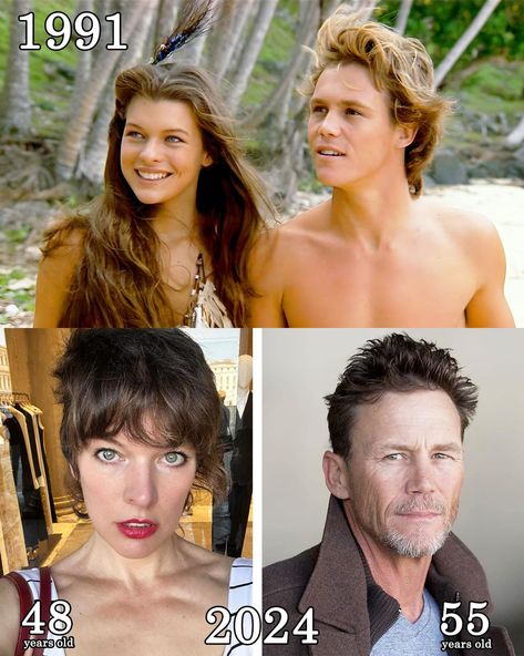 Milla Jovovich and Brian Krause in Return to the Blue Lagoon (1991) Return To The Blue Lagoon, Brian Krause, Blue Lagoon 2, Tracks Movie, The Blue Lagoon, Milla Jovovich, Charlies Angels, Cult Movies, Knowledge And Wisdom