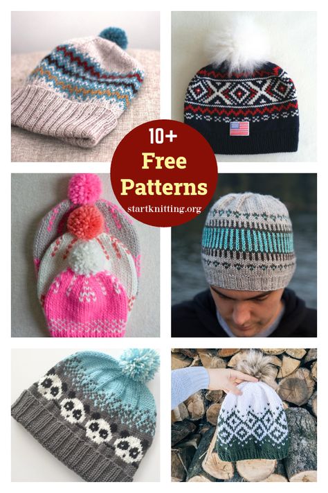 10+ Fair Isle Hat Free Knitting Pattern - Page 2 of 3 Fair Isle Tree Pattern, Fairisle Hats Free Pattern, Fair Isle Hat Pattern Free Charts, Beginner Fair Isle Knitting Patterns Free, Free Knitting Patterns Hats, Fair Isle Knitting Patterns Free Hats, Fair Isle Hat Pattern Free, Free Fair Isle Knitting Patterns, Fairisle Hats