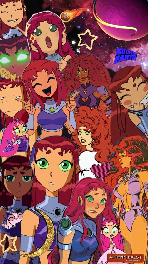 starfire wallpaper~☆ #starfire #teentitans #teentitansgo #wallpaper #fyp #pretty Robin And Starfire Matching Wallpaper, Starfire Wallpaper Iphone, Starfire Wallpaper, Teen Titans Wallpaper, Starfire Dc Comics Wallpaper, Starfire Aesthetic, Starfire Comics 90s, Titans Wallpaper, Starfire And Robin Comics 80s